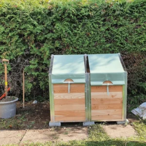 Kompostiersystem "Decotherm" mit 2 Kammern